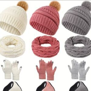 Winter Ivory Accessory 4 Piece Set -P